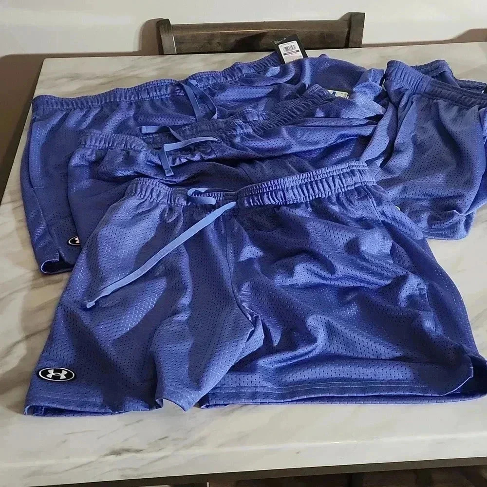 Under Armour mens NWT ua icon mesh shorts  multiple sizes unisex ❤️‍🔥 - Picture 4 of 4